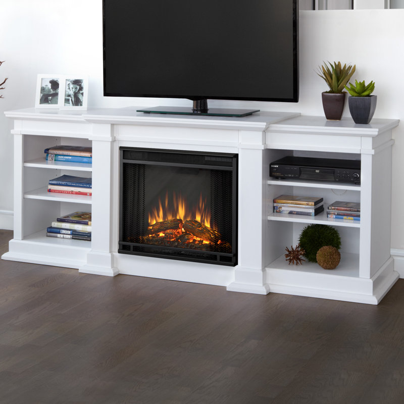 Real Flame Fresno 72" TV Stand with Fireplace & Reviews Wayfair